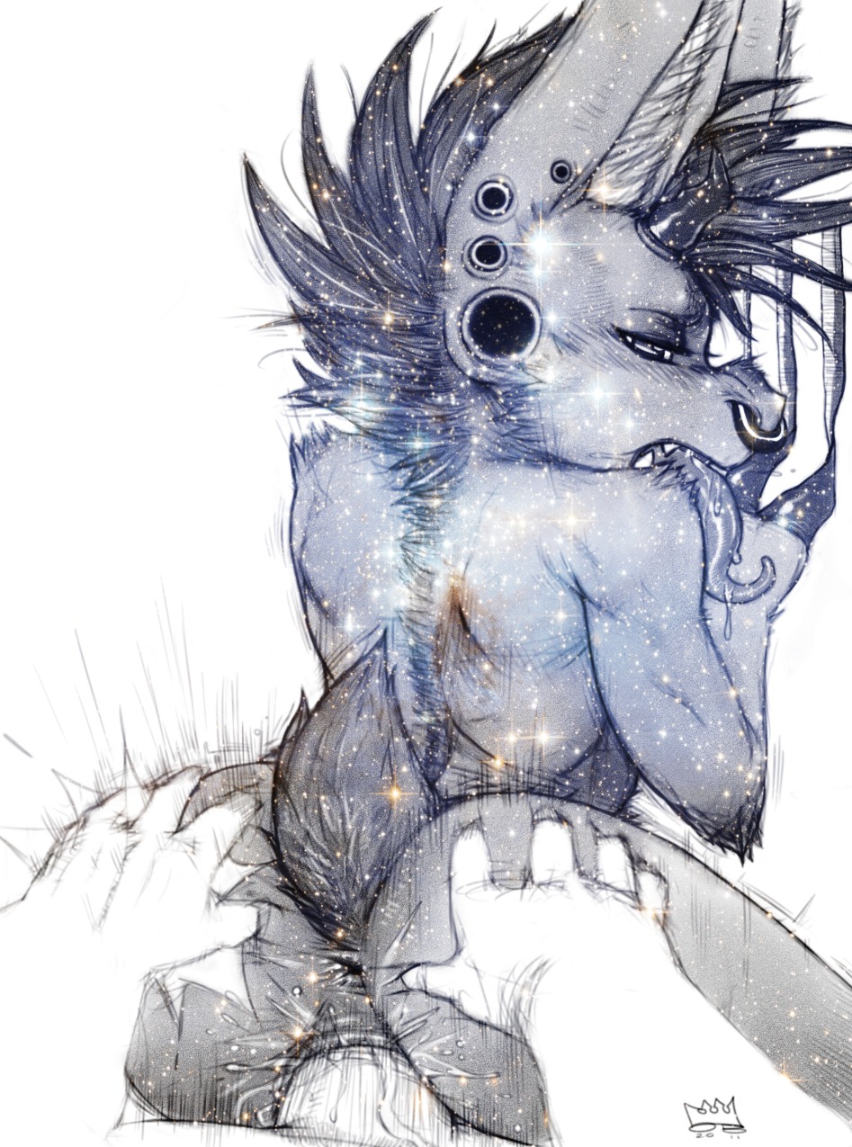 all_fours anthro anus bent_over butt butt_grab claws demon doggystyle duo e621 ear_piercing erection facial_piercing female female_focus female_penetrated from_behind_position genitals hand_on_butt hi_res human human_on_anthro hybrid interspecies looking_at_viewer male male/female male_penetrating male_penetrating_female mammal monochrome nose_piercing nose_ring nude open_mouth penetration penile penile_penetration penis penis_in_vagina piercing ring_piercing septum_piercing sex solo_focus soulstealer666 tongue tongue_out vaginal vaginal_penetration vulva