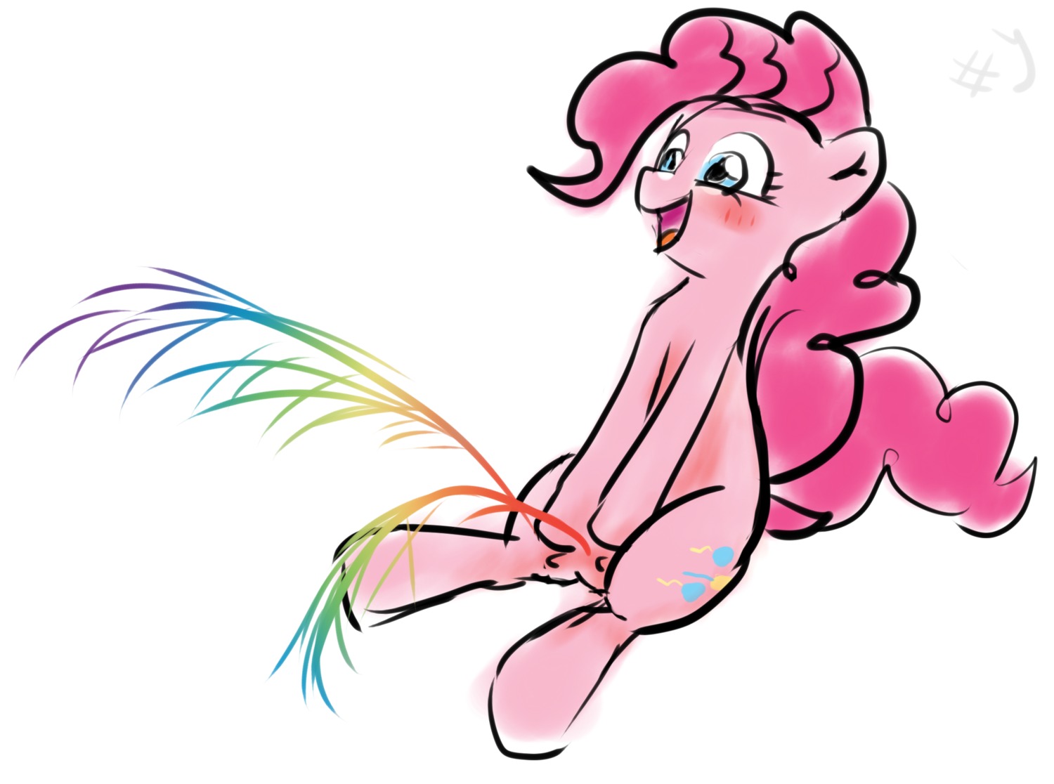 earth_pony equine female feral friendship_is_magic horse my_little_pony pinkie_pie_(mlp) pony rule34 smooth_skin tagme what