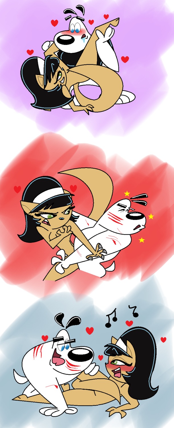 anthro dudley_puppy female kitty_katswell necro-opolis rule34 t.u.f.f._puppy tagme