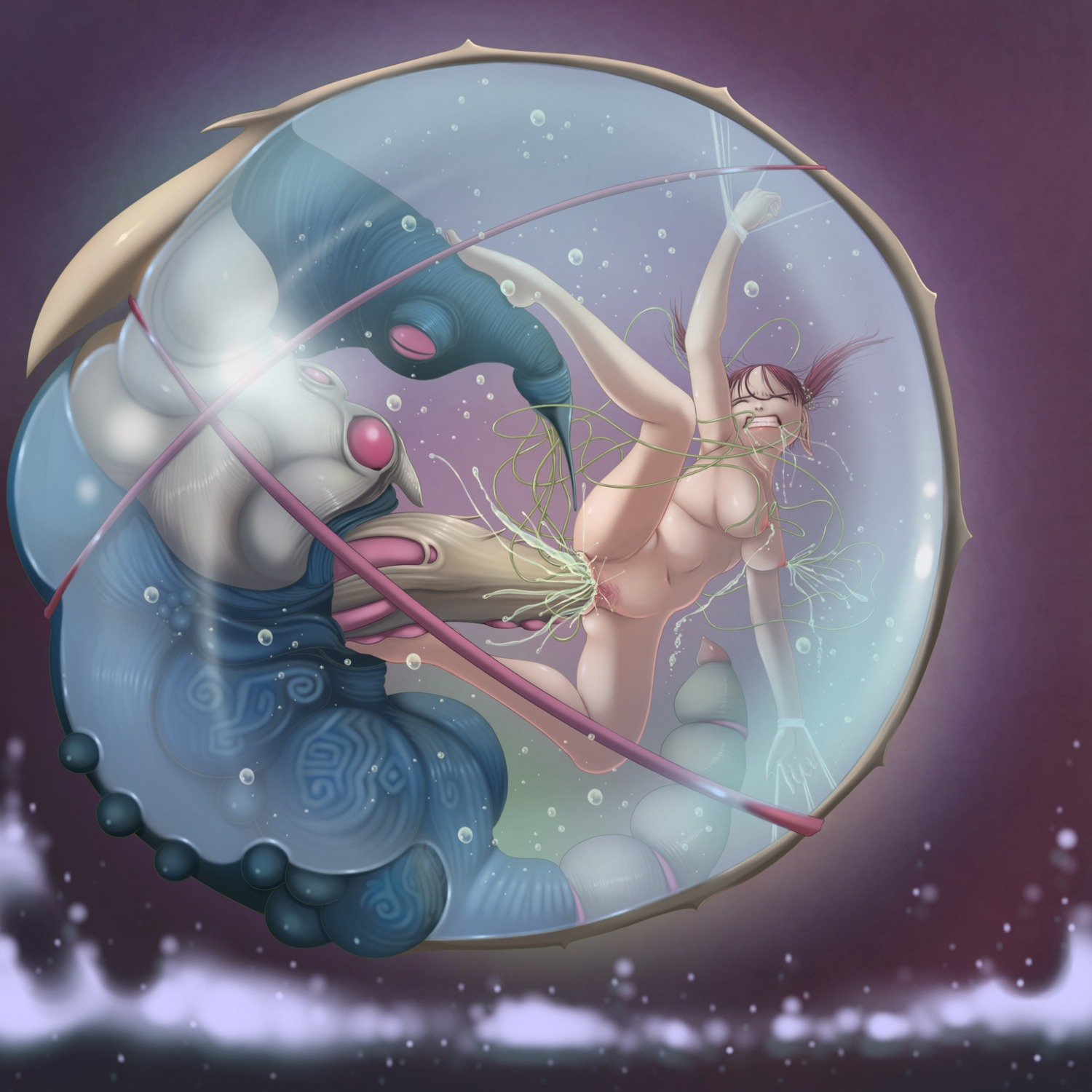 atorie_rinbou fairy_breeding_4 female lactation pubic_hair rule34 tagme tentacle