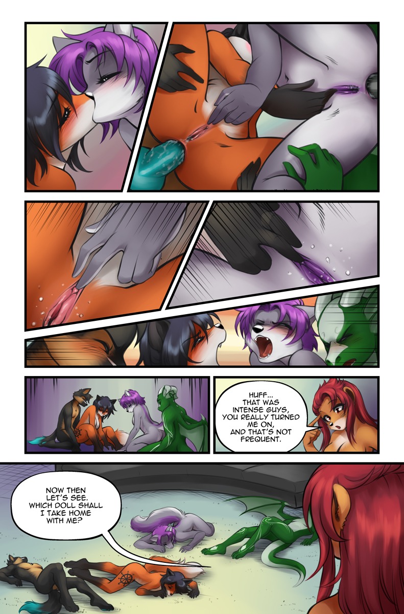 2014 abluedeer after_sex anal anal_penetration anthro anus barefoot bisexual black_hair blush bodily_fluids canid canine canis chandra_(abluedeer) clitoral clitoral_rubbing clitoris close-up comic cum cum_in_ass cum_inside dialogue digital_media_(artwork) domestic_dog dragon e621 english_text erection eyes_closed feet female female/female fingering forced forced_partners foursome fox from_behind_position fur genital_fluids genitals green_body green_scales grey_body grey_fur group group_sex hair herpestid hi_res horn jess_(teckly) kissing lying male male/female mammal martin_(qckslvrslash) membrane_(anatomy) membranous_wings mind_control mongoose moon_lace mutual_masturbation mythological_creature mythological_scalie mythology nude on_back on_front orgy partner_swap pawpads penetration penis purple_hair red_hair scales scalie sex shaded shizuka spread_legs spreading tail text toes vaginal vaginal_fingering vaginal_fluids vulva wings wolf zuflux