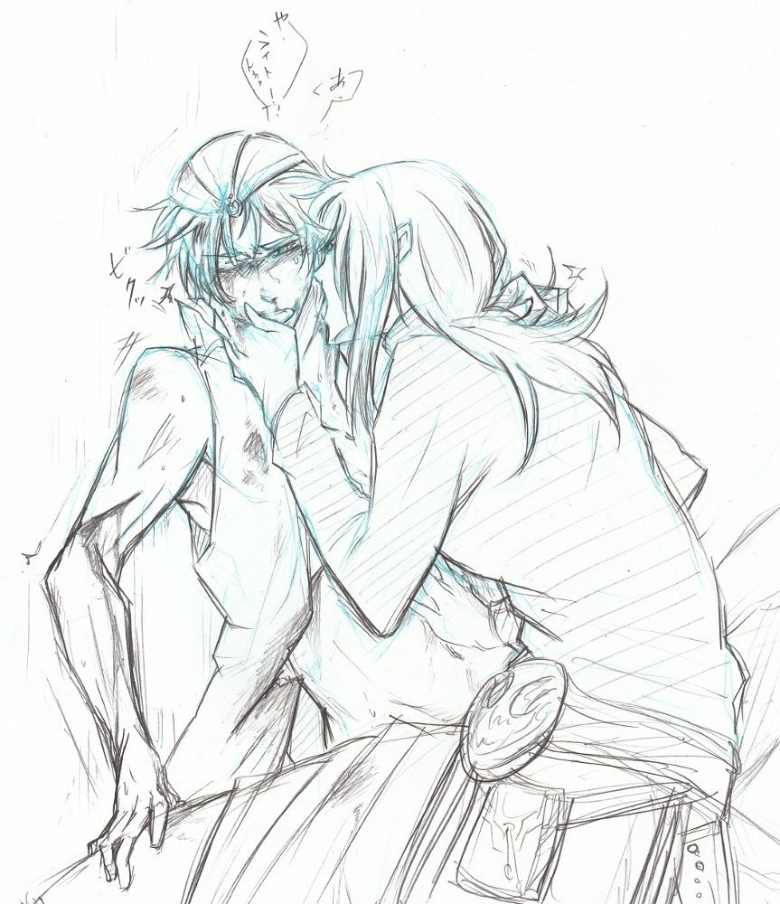 2boys anal dissidia final_fantasy final_fantasy_ii firion gay male male_only multiple_boys multiple_males rule34 sex warrior_of_light