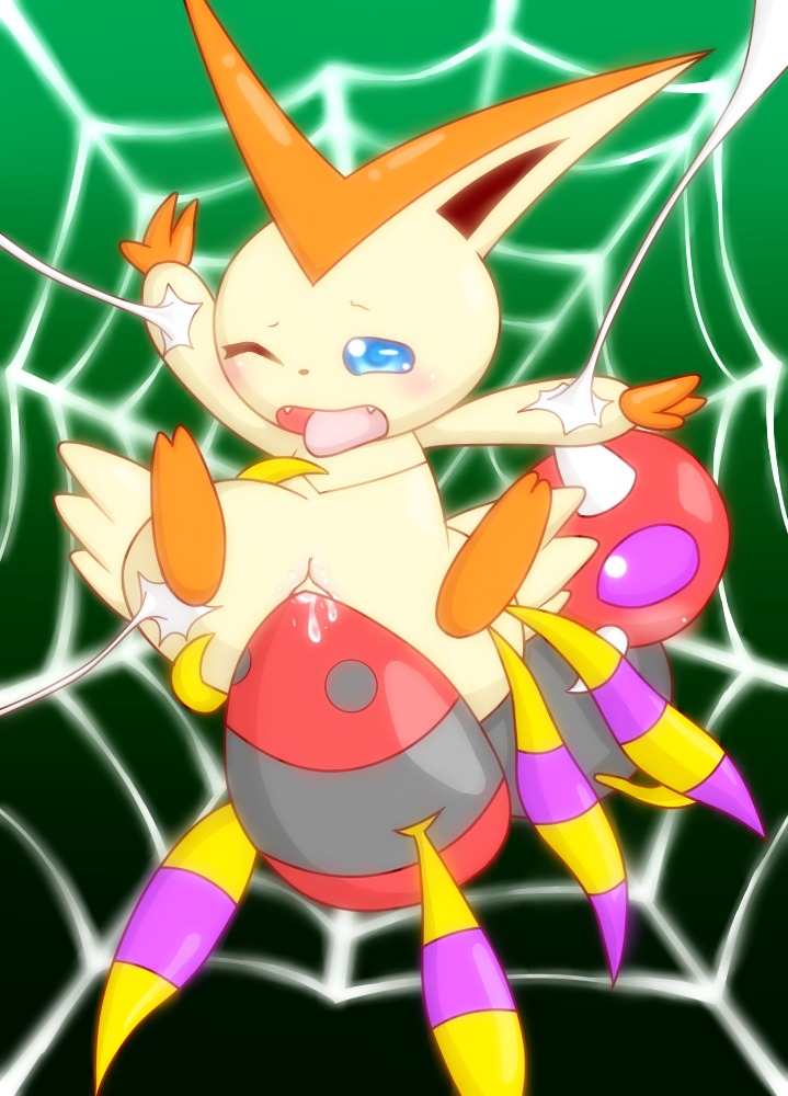 ariados bestiality female interspecies nintendo nude nudity pok&eacute;mon_(species) pokemon pokemon_(franchise) pokemon_(species) rule34 victini zoophilia