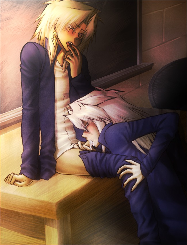 male marik_ishtar rule34 tagme yami_bakura yu-gi-oh!