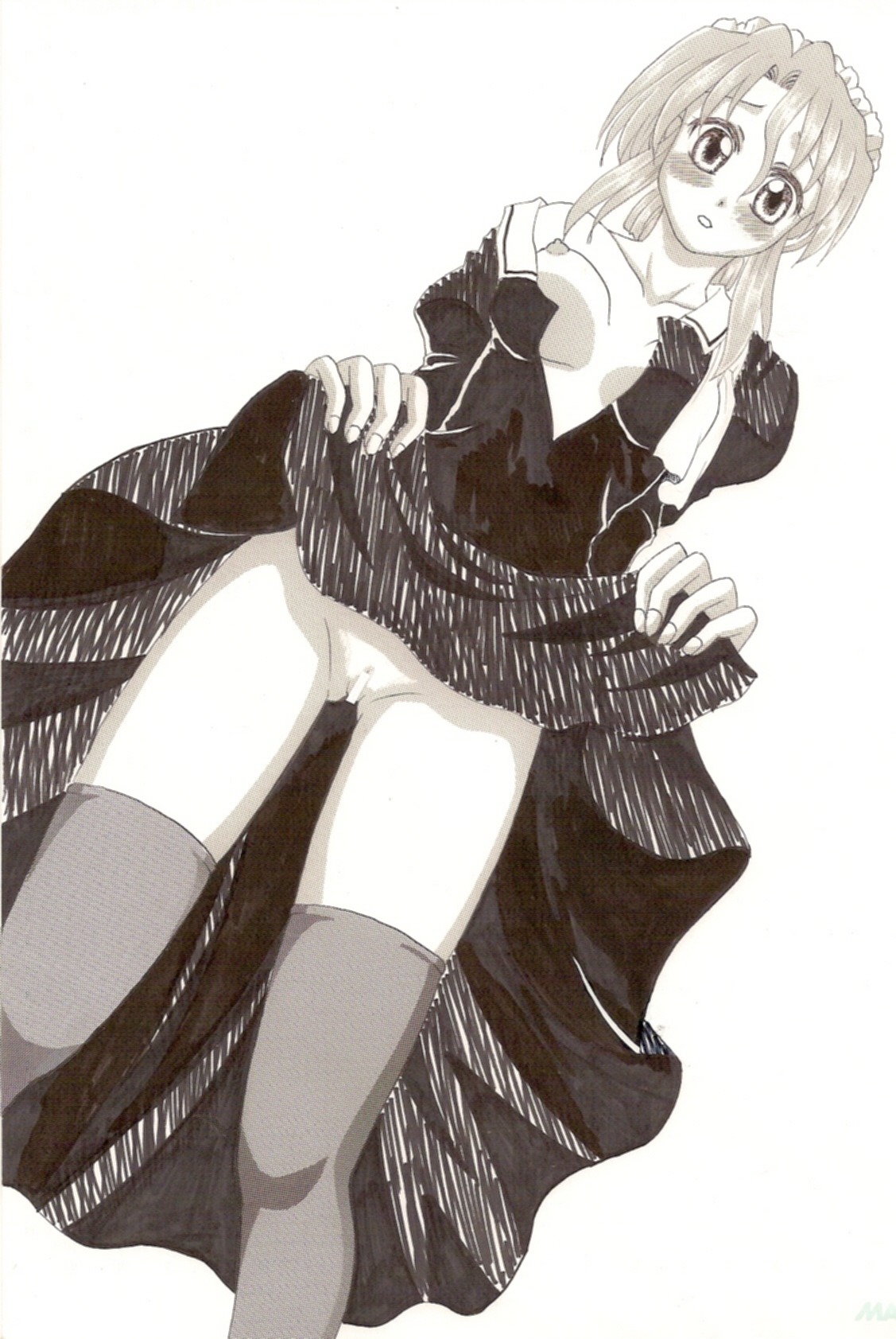 1girls censored female hayate_no_gotoku! maria_(hayate_no_gotoku!) rule34 tagme