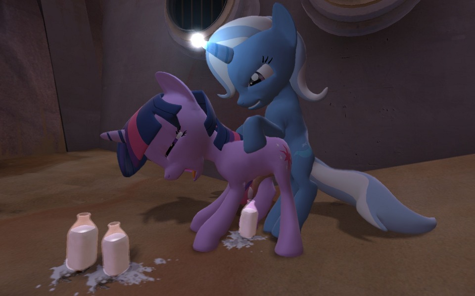 3d artist_request equine female feral feral_on_feral feral_only friendship_is_magic garry's_mod horse my_little_pony pony rule34 sex smooth_skin trixie_(mlp) twilight_sparkle_(mlp) unicorn