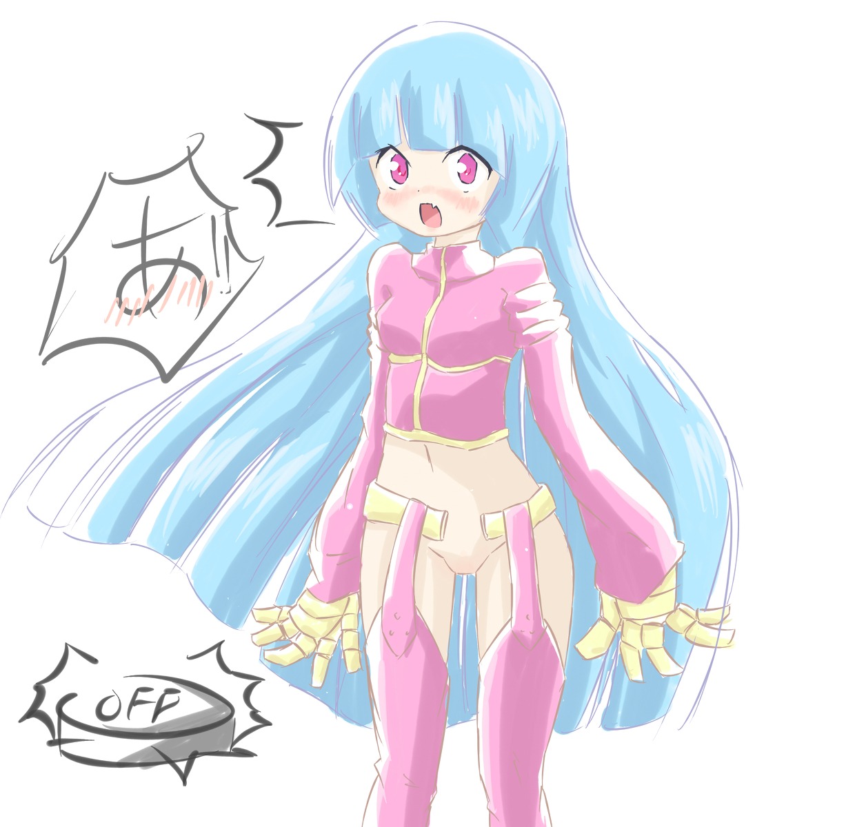 blue_hair female king_of_fighters kula_diamond long_hair pink_eyes rule34 tagme