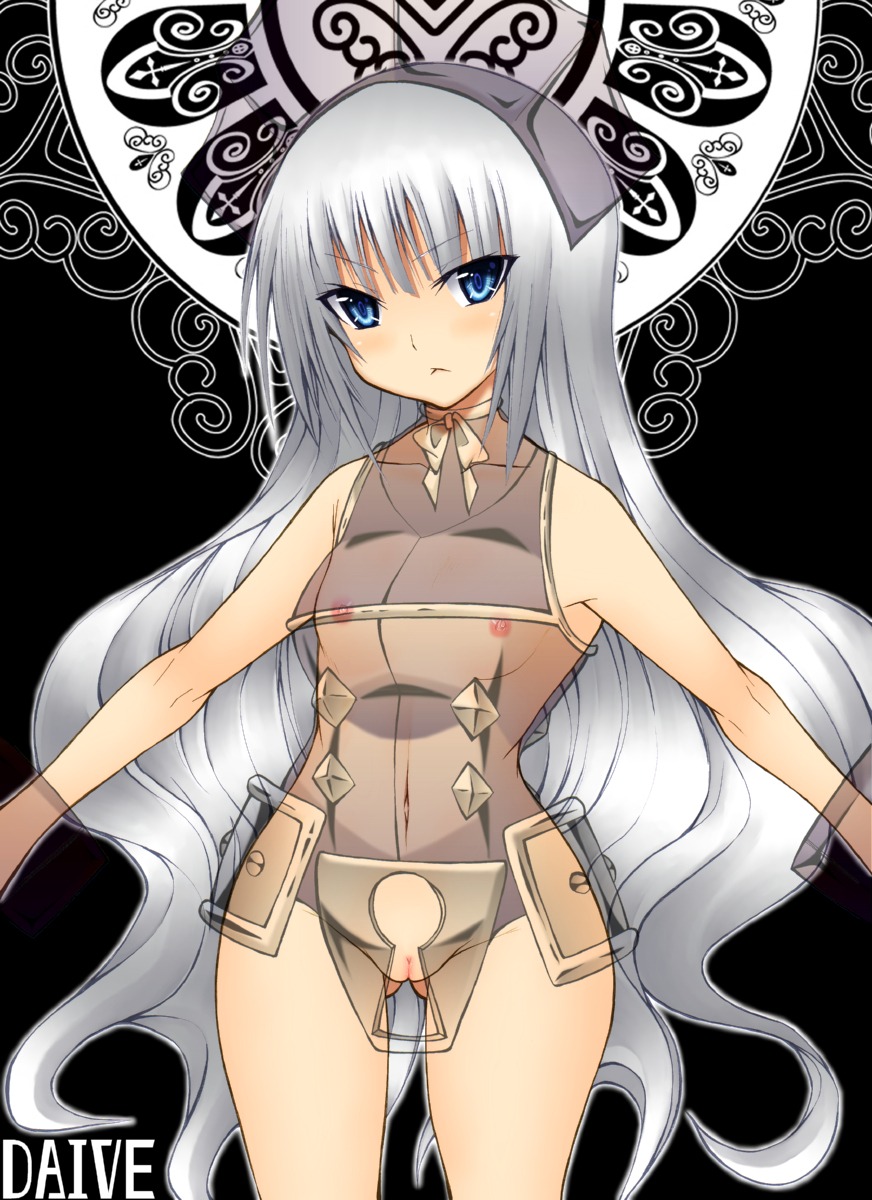 clothing female flat_chest iron_maiden_jeanne rule34 see-through see-through_clothing shaman_king tagme uncensored