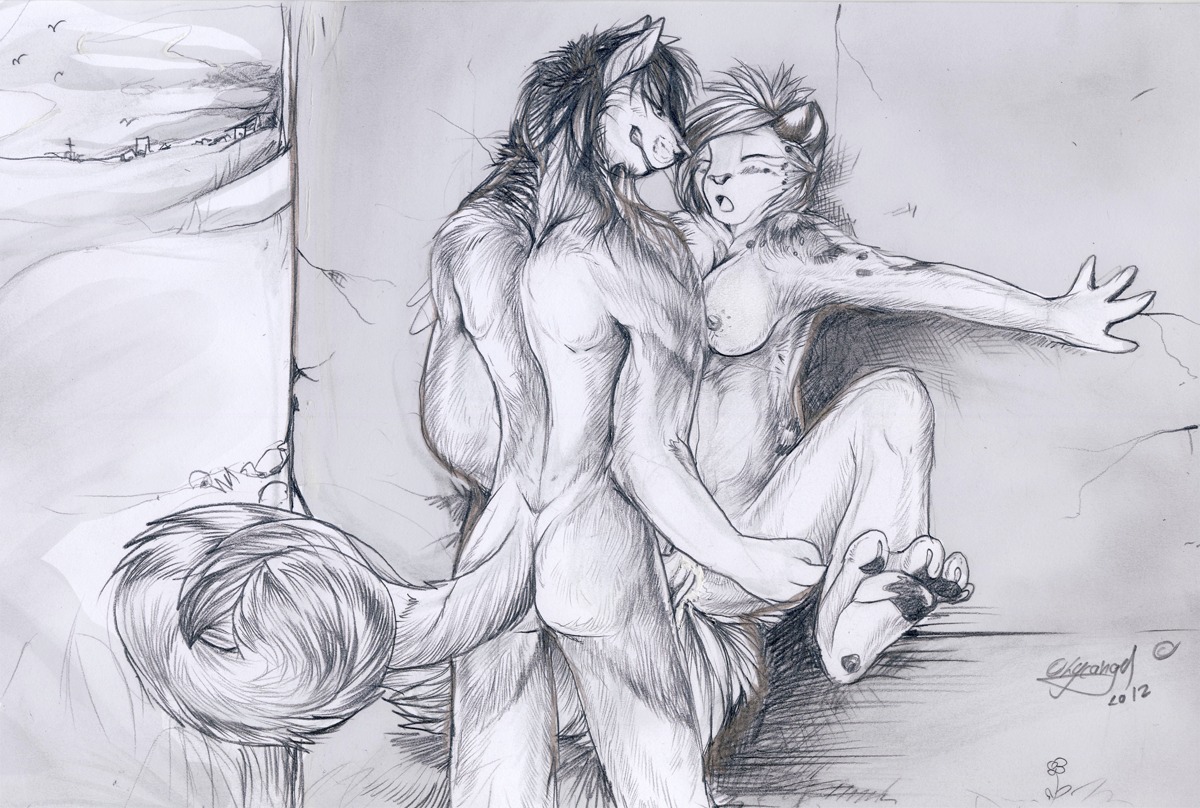 2012 against_surface against_wall anthro breasts duo e621 eyes_closed female female_penetrated genitals lycangel male male/female male_penetrating male_penetrating_female nude penetration penile penile_penetration penis penis_in_vagina sex sketch spread_legs spreading tail vaginal vaginal_penetration vulva