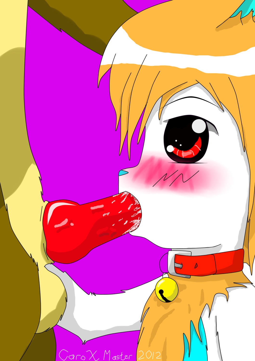 absurd_res animal_genitalia animal_penis anthro balls blush bodily_fluids canid canine canine_genitalia canine_penis canis caroxmaster cum domestic_cat domestic_dog duo e621 erection felid feline felis fellatio genital_fluids genitals hi_res interspecies knot male male/male male_penetrated male_penetrating male_penetrating_male mammal nude oral oral_penetration penetration penile penis sex solo_focus sparx_the_cat
