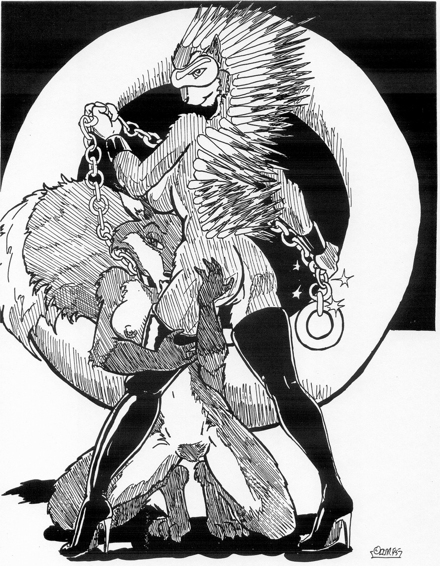 1995 anthro armor bdsm big_breasts boots bracers breasts canid canine chain chain_leash clothing collar dipstick_tail dominatrix duo e621 eyewear female female/female footwear fox genitals goggles greyscale high_heeled_boots high_heels holding_chain humanoid_pointy_ears leash legwear licking looking_back mammal markings monochrome nipples oscar_marcus pointy_ears porcupine pubes rodent shoes smile tail tail_markings thigh_boots thigh_highs tongue tongue_out vulva
