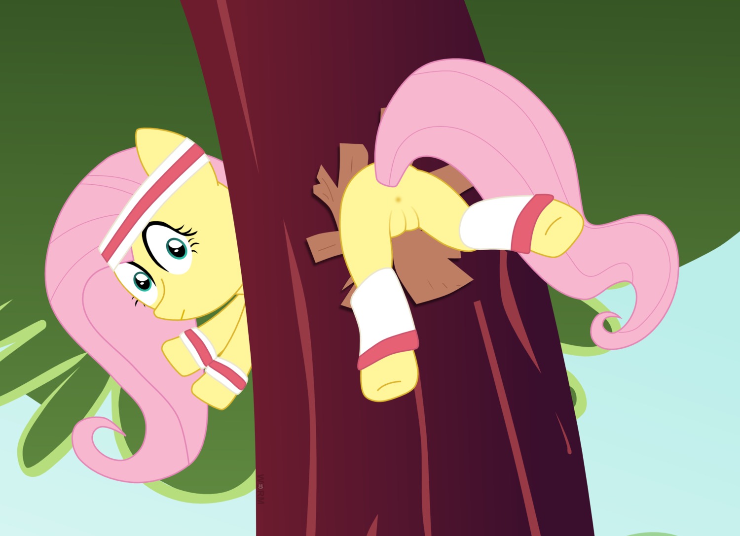 equine female fluttershy_(mlp) friendship_is_magic horse my_little_pony pony rule34 smooth_skin tagme