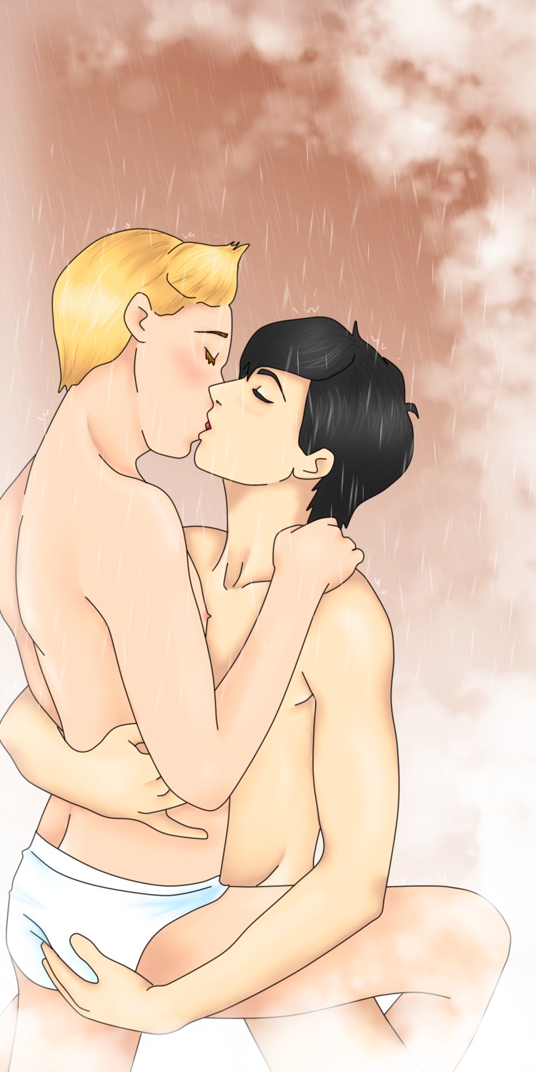2boys ass black_hair clothed_male_nude_male erect_nipple eyes_closed frottage gay gay_kissing gay_sex ginger_hair hand_on_ass imminent_sex leg_lock male male_only men_kissing nude nude_male rule34 tagme tchang the_adventures_of_tintin tighty_whities tintin tongue_kiss topless underwear underwear_only unknown_artist white_background