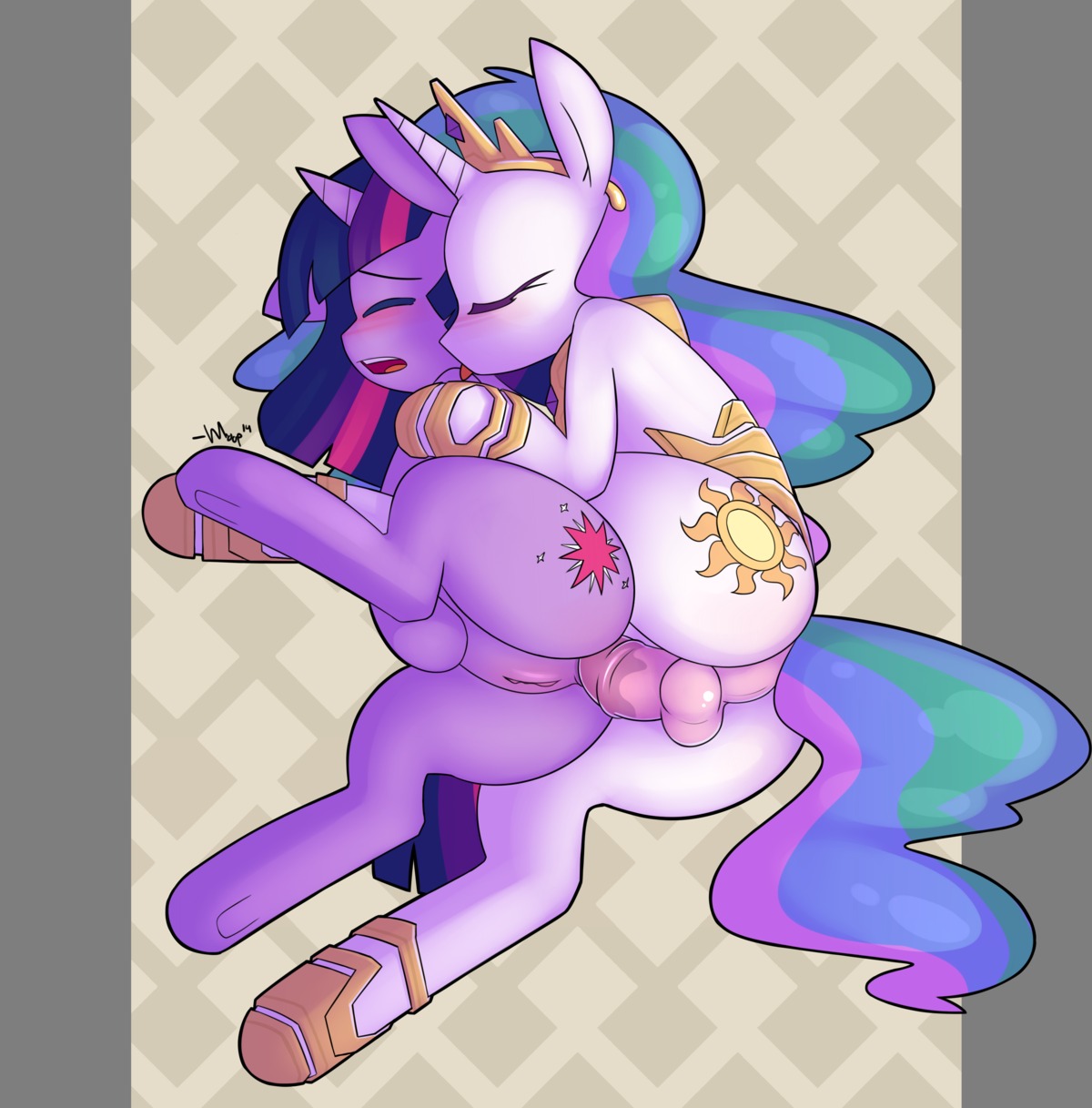 absurd_res alpha_channel anal anal_penetration animal_genitalia animal_penis blush cutie_mark digital_media_(artwork) duo e621 equid equine equine_genitalia equine_penis erection female female_penetrated feral feral_on_feral feral_penetrated feral_penetrating feral_penetrating_feral friendship_is_magic fur genitals gynomorph gynomorph/female gynomorph_penetrating gynomorph_penetrating_female hair hasbro hi_res horn intersex intersex/female intersex_penetrating intersex_penetrating_female looking_pleasured mammal multicolored_hair my_little_pony mythological_creature mythological_equine mythology nude penetration penile penile_penetration penis penis_in_ass princess_celestia_(mlp) purple_body purple_fur purple_hair sex twilight_sparkle_(mlp) two_tone_hair unicorn vulva white_body white_fur whoop