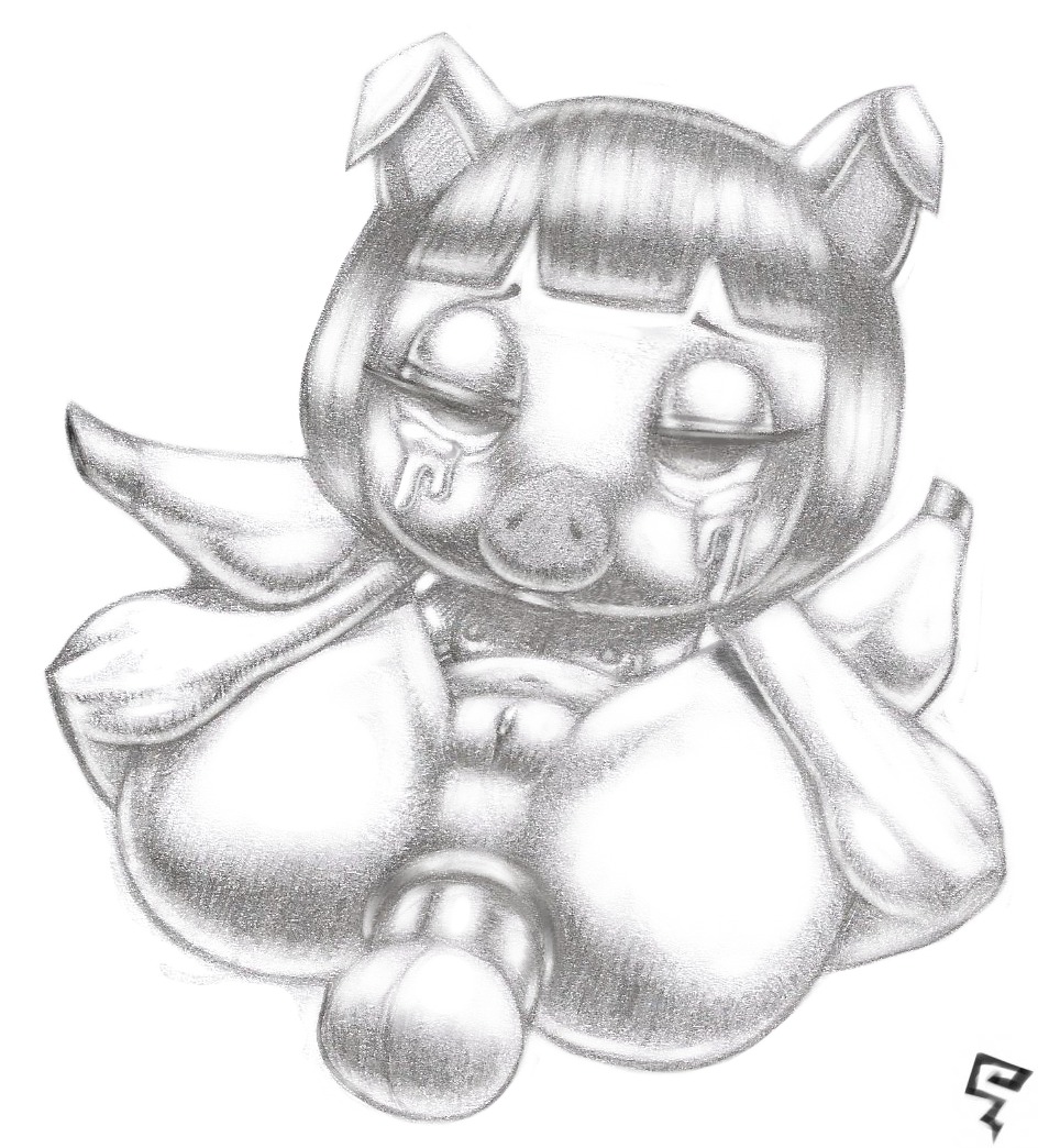 anal anal_penetration animal_crossing anthro bodily_fluids bowl_cut breasts domestic_pig duo e621 female female_focus female_penetrated genitals human human_on_anthro interspecies male male/female male_penetrating male_penetrating_female mammal monochrome nintendo nipples peggy_(animal_crossing) penetration sex solo_focus suid suine sus_(pig) tears vulva zeeman