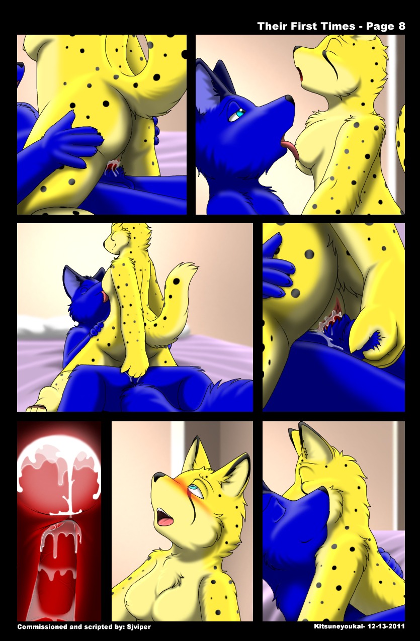 2011 ahegao animal_genitalia animal_penis anthro anthro_on_anthro anthro_penetrated anthro_penetrating anthro_penetrating_anthro balls bed bodily_fluids breast_lick breast_play breasts canid canine canine_genitalia canine_penis cheetah chest_tuft comic cum cum_in_uterus cum_in_vagina cum_inside duo e621 english_text erection eyes_closed felid feline female female_penetrated fur furniture genital_fluids genitals hand_on_another's_butt hand_on_butt hi_res internal interspecies kitsune_youkai knot licking looking_pleasured lying male male/female male_penetrating male_penetrating_female mammal moan nude on_back open_mouth penetration penis sex spread_legs spreading tail text tongue tongue_out tuft uterus vaginal vaginal_canal vaginal_penetration vulva