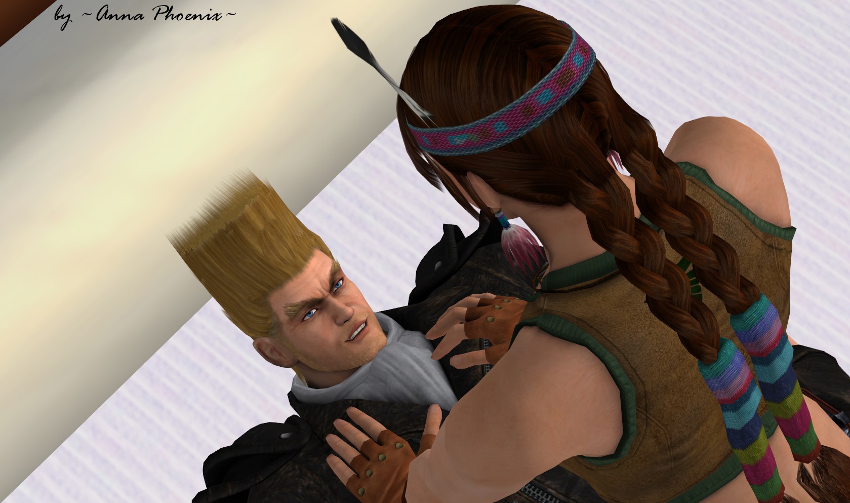 3d anna_phoenix asian asian_female female human indigenous interracial julia_chang male native_american native_american_female paul_phoenix rule34 straight tagme tekken white_male xnalara