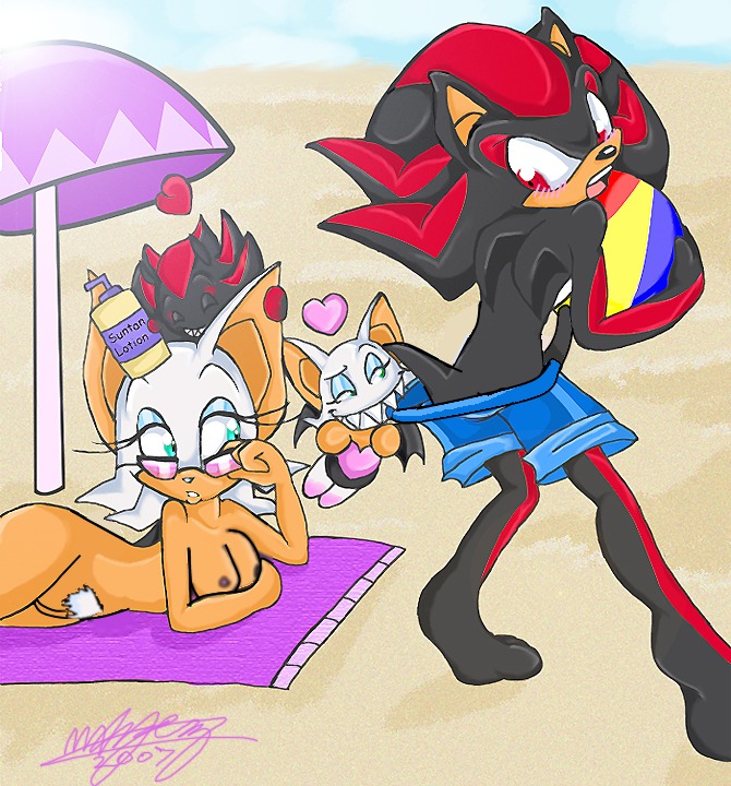 2007 anthro bat casual_nudity chao_(sonic) female furry hedgehog male public_nudity rouge_the_bat rule34 sega shadow_the_hedgehog sonic_(series) sonic_the_hedgehog_(series) tagme