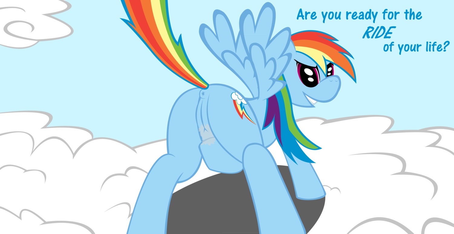 artist_request equine female female_only feral friendship_is_magic hasbro horse my_little_pony pegasus pony rainbow_dash_(mlp) rule34 smooth_skin solo tagme