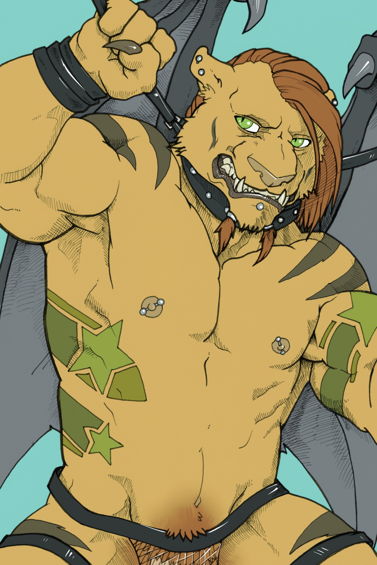 1boy character_request disney dwalker gargoyles male male_only presenting rule34 solo