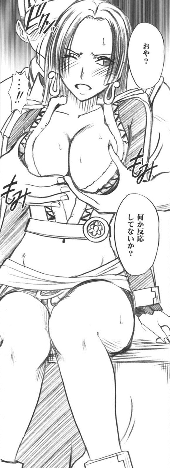 1girls boa_hancock breast_grab breasts cleavage crimson_comics female female_focus high_resolution long_hair male monochrome one_piece pointy_chin rule34 sketch solo_focus straight_hair