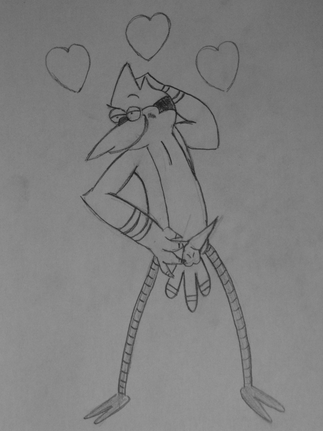 1boy animal_penis anthro avian balls ballsack erection male male_only monochrome mordecai_(regular_show) penis regular_show rule34 scrotum sketch smooth_penis solo testicles toony
