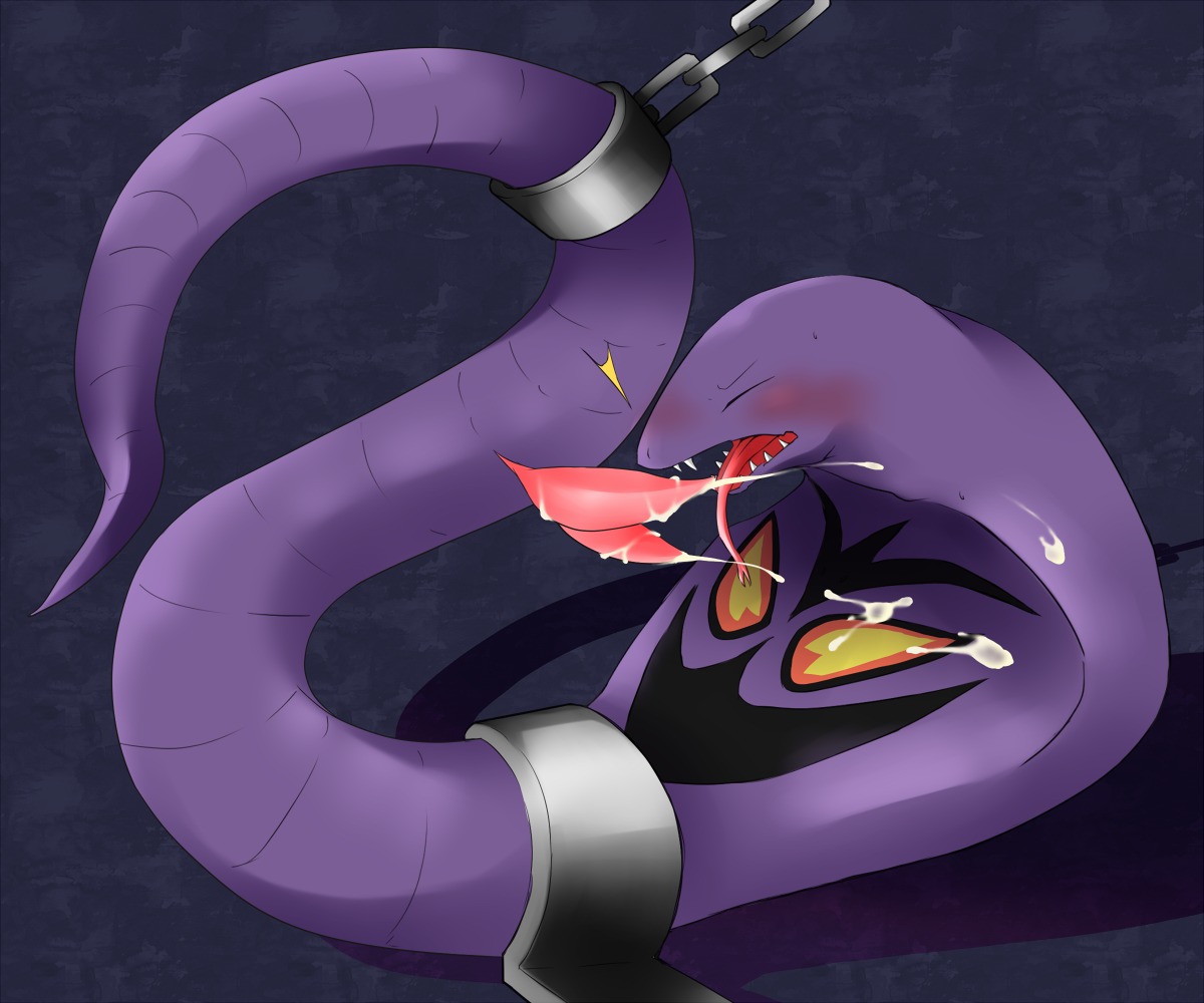 2011 2_penises 6:5 abstract_background animal_genitalia animal_penis arbok autofellatio blush bodily_fluids bound chain cloaca cloacal_penis cum cum_on_body cum_on_penis cum_on_self cumshot double_cumshot e621 ejaculation erection eyes_closed feral forked_tongue generation_1_pokemon genital_fluids genitals hauyne hemipenes long_tongue male masturbation multi_cumshot multi_genitalia multi_penis nintendo open_mouth oral oral_masturbation orgasm penile penile_masturbation penis pink_penis pokemon pokemon_(species) purple_body reptile scalie simple_background snake snake_hood solo submissive submissive_male tapering_penis tongue tongue_out