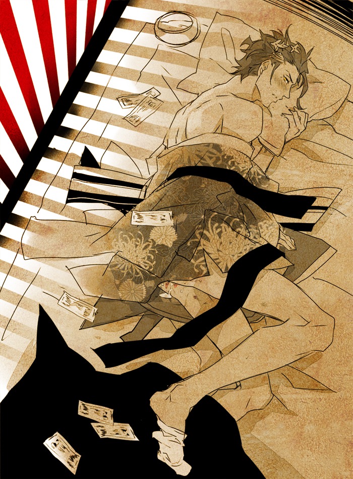 1boy diarmuid_ua_duibhne fate/zero fate_(series) lancer male male_focus male_only rule34 solo solo_male tagme yaoi