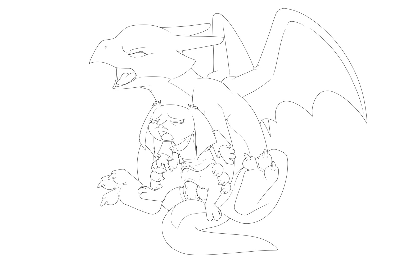 3:2 abdominal_bulge absurd_res age_difference anthro black_and_white bottomless cave_story chair_position clothed clothing digital_media_(artwork) dragon duo e621 erection female female_penetrated flat_chested from_behind_position genitals hi_res interspecies lagomorph larger_male leporid line_art loli male male/female male_penetrating male_penetrating_female mammal mimiga mizzyam monochrome mythological_creature mythological_scalie mythology nude penetration penile penile_penetration penis penis_in_vagina rabbit scalie sex size_difference sky_dragon_(cave_story) smaller_female smaller_penetrated sue_sakamoto tail vaginal vaginal_penetration vulva young young_anthro young_female younger_penetrated