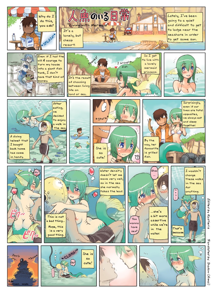 aquatic blockage_(layout) blush comic duo e621 eight_frame_staggered_grid english_text female glistening_heart heart_reaction heart_symbol hi_res horizontal_staggering human humanoid_merfolk interspecies living_with male male/female male_human mammal merfolk monster_girl_(genre) multi_heart_reaction nude okayado pictographics romantic romantic_couple split_form staggering_(layout) text translated underwater vertical_blockage water