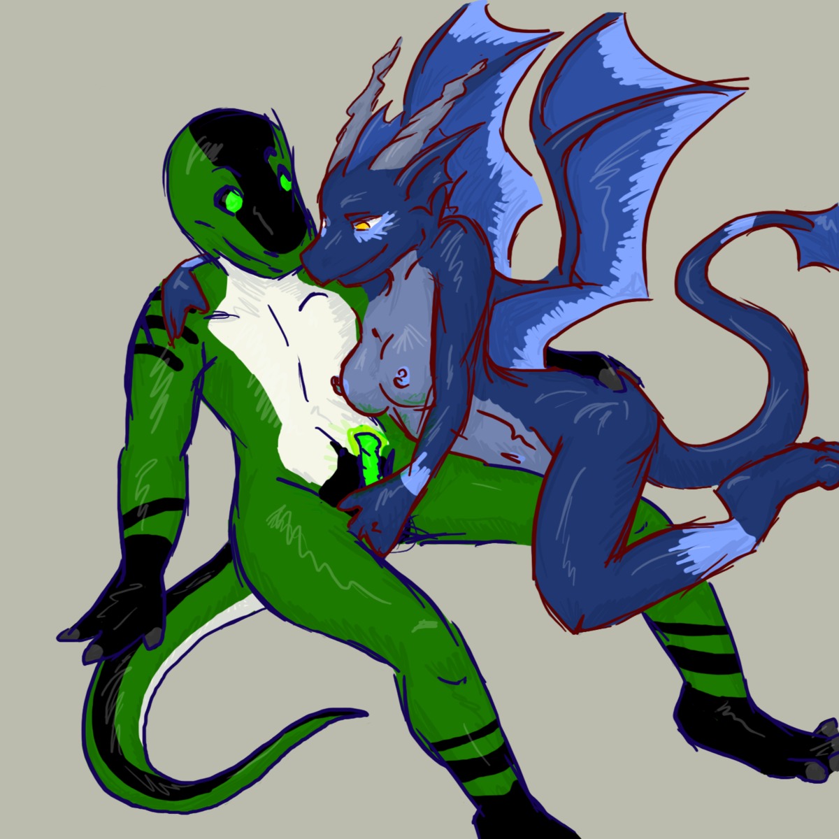 1:1 anthro breasts dragon duo e621 erection female gecko genitals handjob hi_res horn ipo_aikane lizard lumi_grendel male male/female membrane_(anatomy) membranous_wings mythological_creature mythological_scalie mythology nipples non-mammal_breasts non-mammal_nipples nude penile penis reptile romantic romantic_couple scalie sex simple_background tail wings xombiehamster
