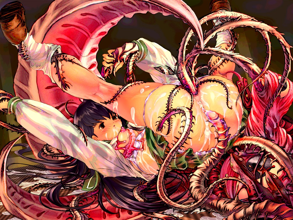 1girls anus ass black_hair blush bra bra_pull breasts broken_rape_victim brown_eyes bukkake clothed clothes clothing colorful cum cum_covered cum_everywhere cum_in_ass cum_inside cum_on_ass cum_on_body cum_on_clothes cum_on_face cum_on_floor cum_on_legs cum_on_thighs demon demons double_penetration empty_eyes facial female footwear forced human interspecies inuyasha kagome_higurashi kneehighs lingerie long_hair lying medium_breasts mermaid_(artist) monster nightmare_fuel nipple_tweak nipples on_back on_floor open_mouth panties panties_down panty_pull pussy rape rule34 school_uniform schoolgirl seifuku serafuku sex shirt shirt_lift shoes skirt skirt_lift socks solo spread_legs tears tentacle tentacle_in_pussy tentacle_on_female tentacles_under_clothes top-down_bottom-up torn_clothes uncensored under_clothes underwear upside-down vagina vaginal_penetration white_bra white_panties white_socks