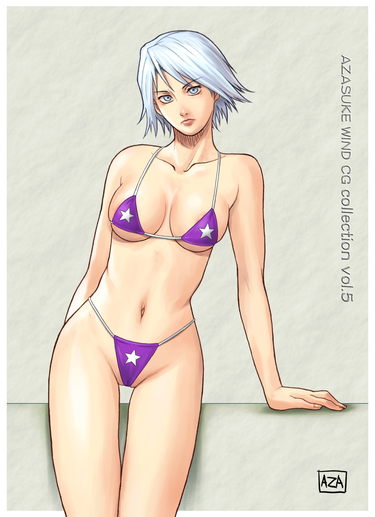 azasuke bikini christie_(doa) dead_or_alive female highres rule34 swimsuit tecmo