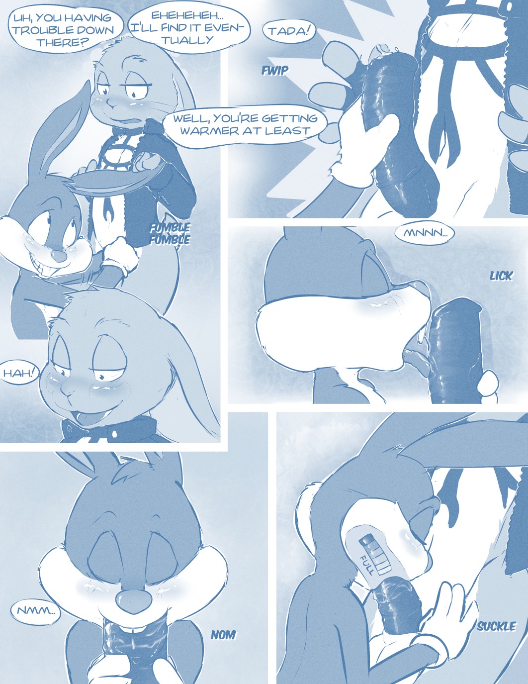 0r0 2011 animal_genitalia animal_penis anthro balls big_penis blue_and_white blush bodily_fluids bottomless buster_bunny cherry_cola_(comic) clothed clothing comic dialogue digital_media_(artwork) duo e621 english_text equine_genitalia equine_penis erection fellatio genitals hi_res lagomorph leporid licking male male/male male_penetrated male_penetrating male_penetrating_male mammal mismatched_animal_penis mismatched_genitalia mismatched_penis monochrome multiple_scenes nude oral oral_penetration penetration penile penis penis_lick rabbit saliva seth-iova sex suckling text tiny_toon_adventures tongue tongue_out undressing warner_brothers young young_anthro young_male