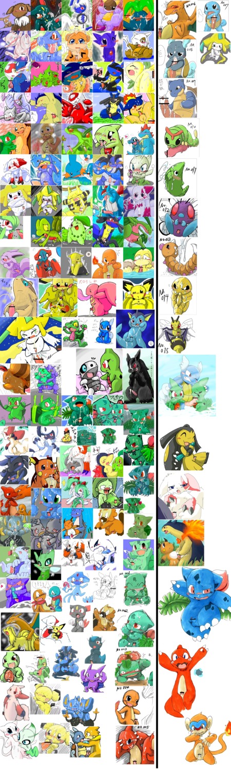 absol absolutely_everyone absurd_res anal anthro aron avian azelf bagon balls banette bayleef beedrill bibarel black_body black_eyes black_fur blastoise blue_body blue_eyes blue_fur blush bodily_fluids brother_(lore) brother_and_sister_(lore) brown_eyes buizel bulbasaur butterfree canid canine caterpie celebi censor_bar censored charizard charmander charmeleon chikorita cranidos croconaw cubone cum cum_in_mouth cum_in_own_mouth cum_in_self cum_inside cum_on_face cum_on_own_face cum_on_own_tongue cum_on_self cum_on_tongue cyndaquil deoxys dialogue doneru dragon drowzee duo e621 eevee eeveelution elekid elemental_creature eon_duo espeon eyes_closed feathered_wings feathers felid female fire flaming_tail flora_fauna flygon fossil_pokemon fur gardevoir generation_1_pokemon generation_2_pokemon generation_3_pokemon generation_4_pokemon gengar genital_fluids genitals gligar grey_eyes group grovyle growlithe head_wings heracross hi_res humanoid humanoid_on_anthro incest_(lore) ineffective_censorship insect_wings ivysaur japanese_text jirachi kakuna kangaskhan_jr kirlia lanturn lapras large_group larvitar latias latios legendary_duo legendary_pokemon lickitung linoone lombre lucario lugia luxio male male/female male/male mammal manaphy mawile membrane_(anatomy) membranous_wings mesprit metapod mew_(pokemon) mew_duo mewtwo mightyena monferno mudkip multi_tail multiple_images mythological_creature mythological_scalie mythology narrow_hips ninetales nintendo normal_forme_deoxys oddish oral orange_eyes penetration penis pichu pikachu pink_eyes plant pokemon pokemon_(species) psyduck quilava raichu red_eyes riolu rodent sableye salamence scalie sentret shinx sibling_(lore) sister_(lore) sneasel solo squirtle starter_trio stubby_legs swampert tail text thin_calves thin_legs thin_thighs tongue totodile translation_request treecko typhlosion unusual_wing_placement vaginal vaporeon venusaur vulva wartortle weedle wet white_eyes wings yellow_body yellow_eyes yellow_fur zangoose