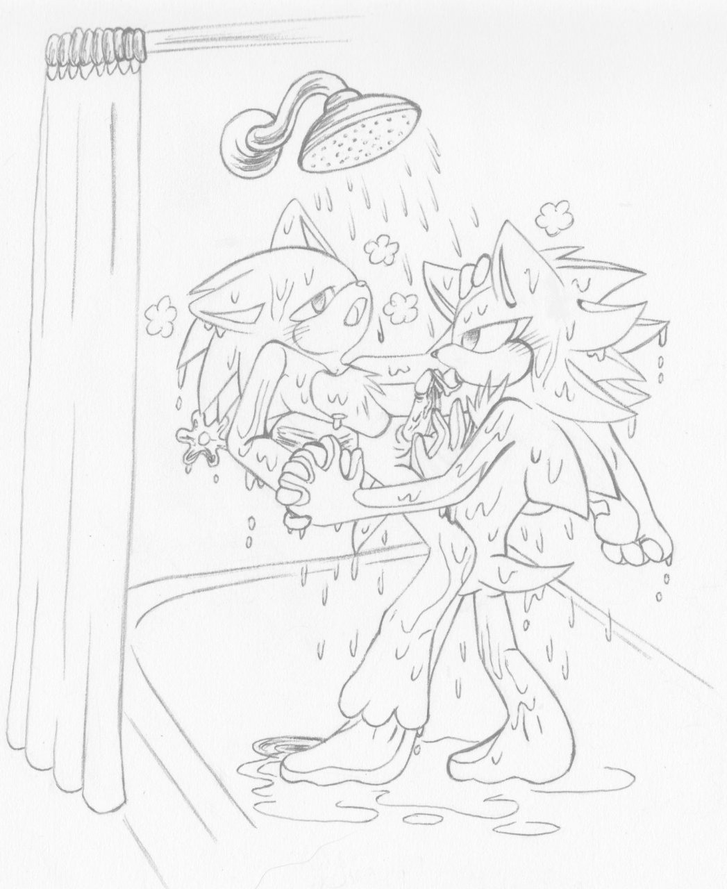 anthro furry hedgehog male mammal rule34 shadow_the_hedgehog sonic_(series) sonic_the_hedgehog tagme yaoi