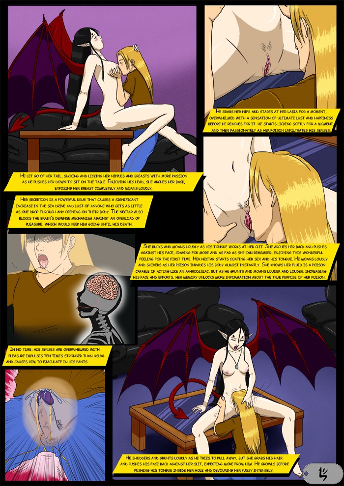 athletic balls bat_wings biped black_hair blonde_hair blue_bottomwear blue_clothing blush bodily_fluids bone bottomwear brain breast_grab breasts brown_clothing brown_topwear clothing comic comic_book cum cunnilingus demon denim denim_bottomwear denim_clothing digital_drawing_(artwork) digital_media_(artwork) dog_tags dragonwrath duo e621 erection female frederick furniture genital_fluids genitals hair hand_on_breast horn human humanoid_pointy_ears internal inviting jeans jewelry kneeling licking living_room long_hair male male/female mammal membrane_(anatomy) membranous_wings necklace nibbling not_furry nude open_mouth oral organs orgasm pants penis pointy_ears purple_membrane purple_wings red_eyes rib_cage saina saina_heart seductive sex shaded shaking shirt shivering skeleton sofa spade_tail spine spread_legs spreading stroke sweater table tail telepathic_link the_awakening tongue tongue_out topwear translucent trembling urielmanx7 vaginal vulva wings