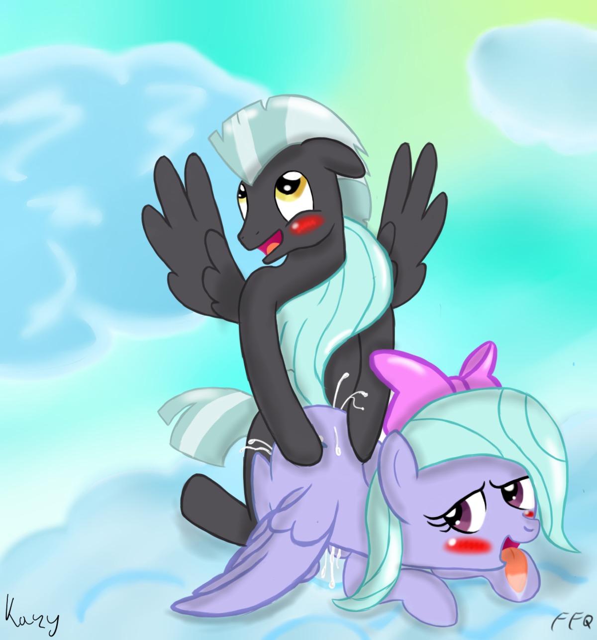 female flitter_(mlp) friendship_is_magic my_little_pony rule34 tagme thunderlane_(mlp)