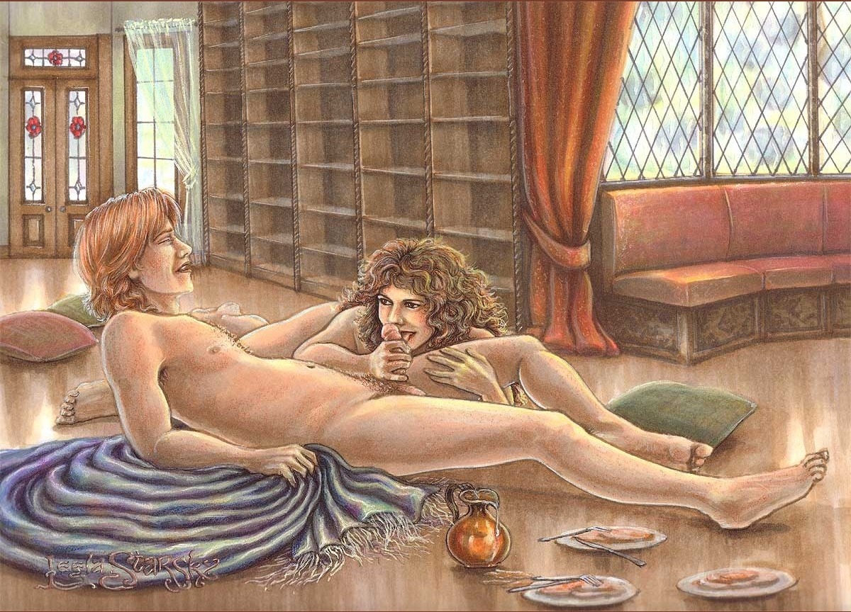 1girls blowjob fellatio female gryffindor harry_potter hermione_granger leelastarsky oral oral_sex ron_weasley rule34 sex straight tagme witch_(harry_potter)
