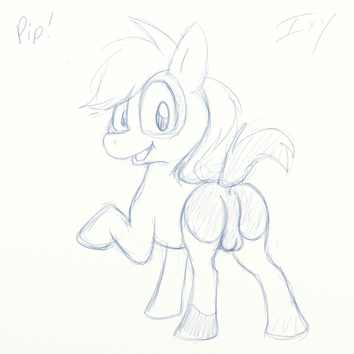 balls friendship_is_magic ixbalam male my_little_pony pipsqueak rule34 smooth_skin tagme