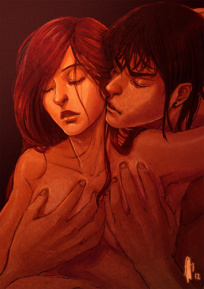 artist_request artist_signature ben_10 ben_10_alien_force canon_couple female gwen_tennyson gwen_tennyson_(alien_force) human kevin_levin male romantic romantic_ambiance romantic_couple romantic_sex rule34 softcore straight tagme unknown_artist wholesome