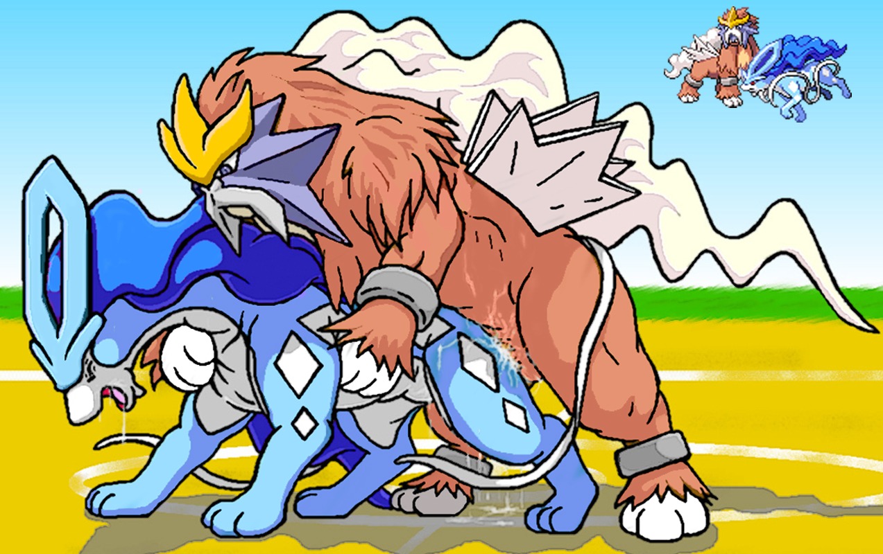 bodily_fluids cum dragon_soul_e duo e621 entei female female_feral female_penetrated feral feral_on_feral from_behind_position generation_2_pokemon genital_fluids legendary_pokemon male male/female male_feral male_penetrating male_penetrating_female nintendo outside penetration pokemon pokemon_(species) sex shiny_pokemon sky sprite suicune