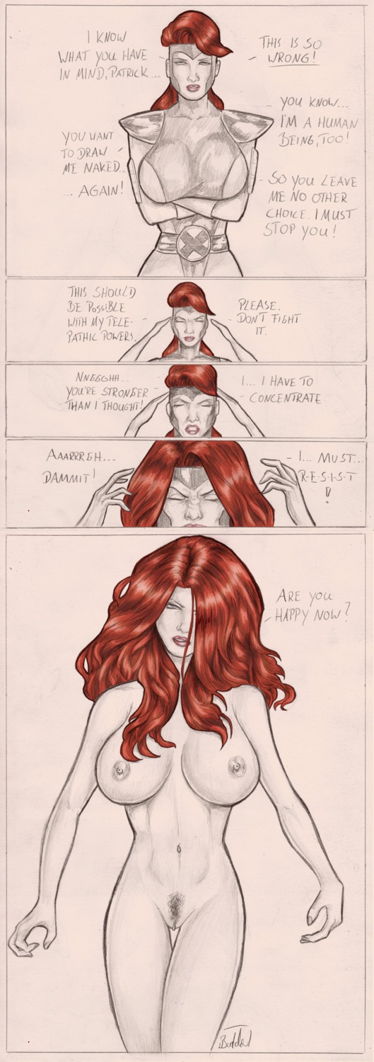 female jean_grey marvel marvel_comics patrick_butcher rule34 straight_hair tagme x-men
