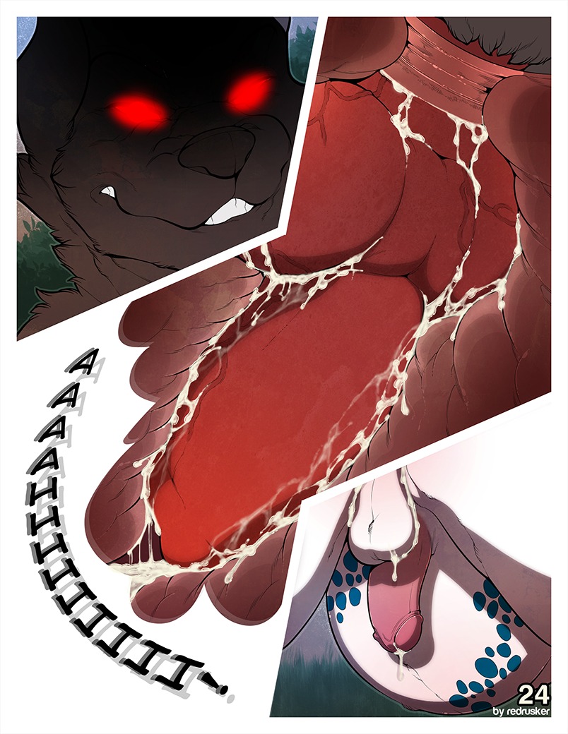 2013 alone_in_the_woods anal anal_knotting anal_orgasm anal_penetration animal_genitalia animal_penis anthro backsack balls big_penis bodily_fluids brown_body brown_fur canid canine canine_genitalia canine_penis canis comic cum cum_in_ass cum_inflation cum_inside cum_on_balls cum_on_penis cum_while_penetrated dalmatian dialogue digital_media_(artwork) domestic_dog duo e621 ejaculation english_text erection excessive_cum excessive_genital_fluids fur genital_fluids genitals glowing glowing_eyes hands-free humanoid_genitalia humanoid_penis inflation internal knot knotting male male/male male_penetrated male_penetrating male_penetrating_male mammal multiple_scenes mythological_canine mythological_creature mythology number orgasm page_number penetration penis red_eyes redrusker sea_salt sex teeth text too_big vein veiny_knot veiny_penis werecanid werecanine werecreature werewolf wolf