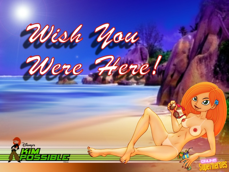 1girls disney female female_only human kim_possible kimberly_ann_possible nipples online_superheroes pussy rule34 solo straight_hair tagme