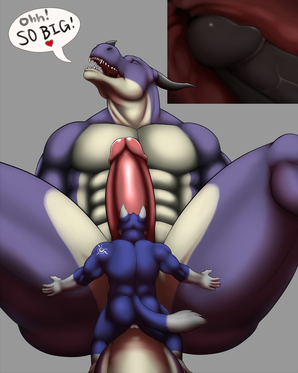 2012 abs anal anal_penetration anthro anthro_on_anthro back_muscles backsack balls biceps big_muscles big_penis blue_body blue_fur butt canid canine canis close-up dipstick_tail dragon duo e621 erection european_mythology eyes_closed faceless_character faceless_male fox from_front_position fur genitals heart_symbol hi_res hybrid internal interspecies larger_penetrated larger_sub lying male male/male male_penetrated male_penetrating male_penetrating_male mammal markings mating_press micro missionary_position moan multicolored_body multicolored_fur muscular muscular_male mythological_creature mythological_scalie mythology nik_(sonicfox) nude on_back pecs penetration penis purple_body purple_scales rear_view scales scalie sex simple_background size_difference spread_legs spreading submissive tail tail_markings tattoo two_tone_body two_tone_fur vamplust western_dragon white_body white_fur white_scales wide_hips wolf