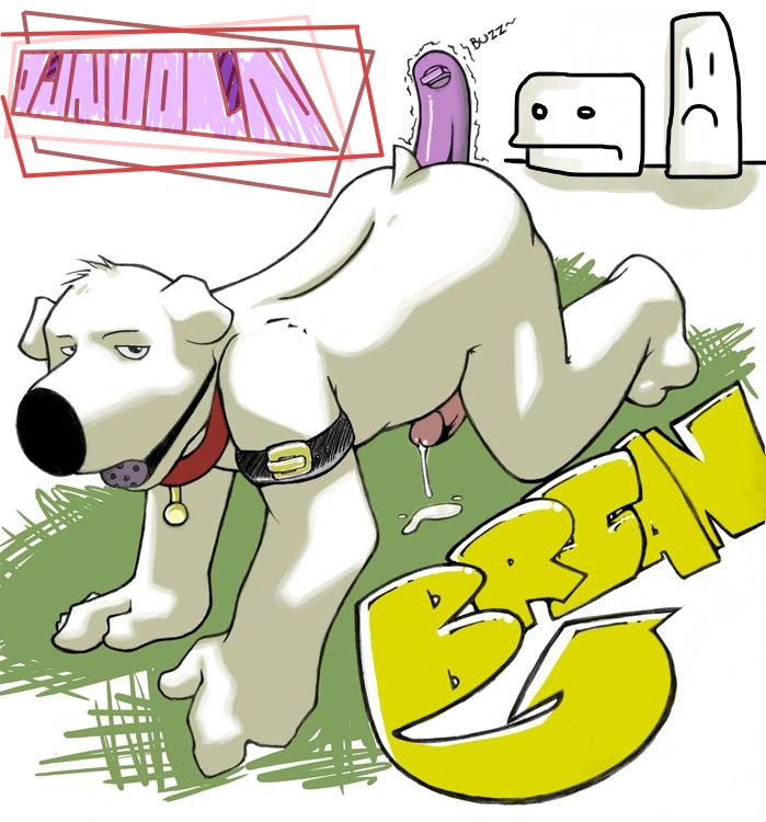 anal anal_penetration anthro black_nose bodily_fluids brian_griffin canid canine canis collar cum dj_mixer domestic_dog e621 erection family_guy genital_fluids genitals humanoid_genitalia humanoid_penis looking_at_viewer male mammal nude object_in_ass penetration penis sex_toy sex_toy_in_ass sex_toy_insertion solo vibrator vibrator_in_ass