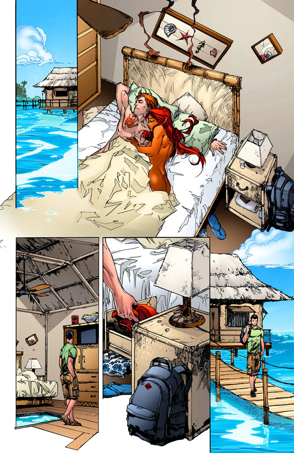 alpha_male dc dc_comics female interspecies jason_todd kenneth_rocafort kevin_senft koriand'r male new_52 red_hood_(dc) red_hood_and_the_outlaws roy_harper rule34 starfire tamaranean teen_titans un-censor