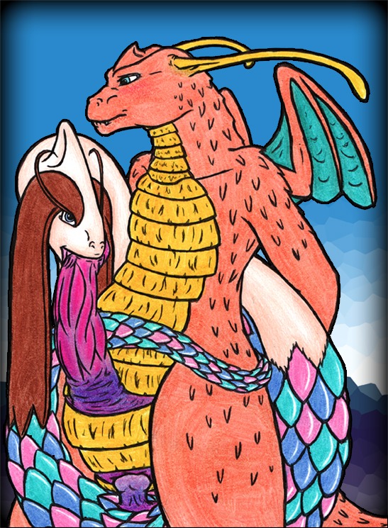 buggery color dragonite interspecies male male_only milotic multiple_males nintendo penis pokemon pokemon_(species) pokemon_rgby pokemon_rse rule34 yaoi