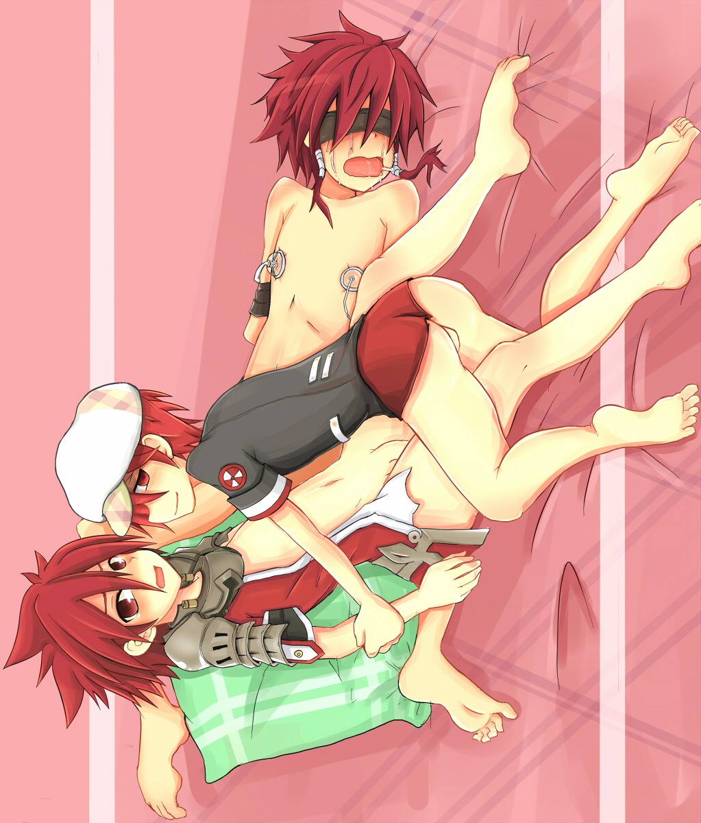 elsword elsword_(character) male rule34 selfcest tagme yaoi